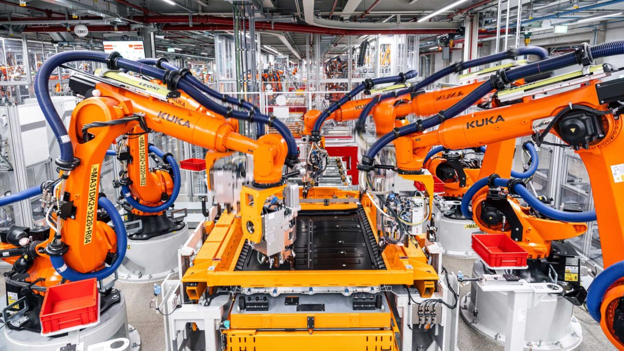 Audi Batteriemontage in Ingolstadt