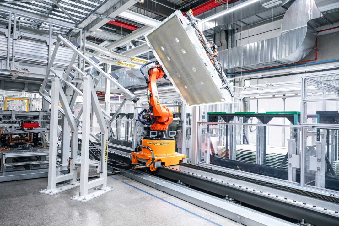 Audi Batteriemontage in Ingolstadt