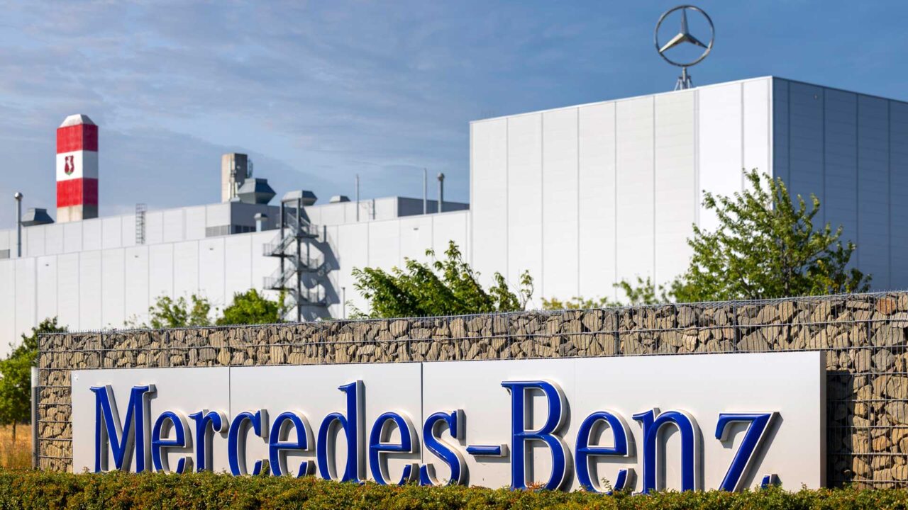 Mercedes-Benz Werk in Kecskemet in Ungarn