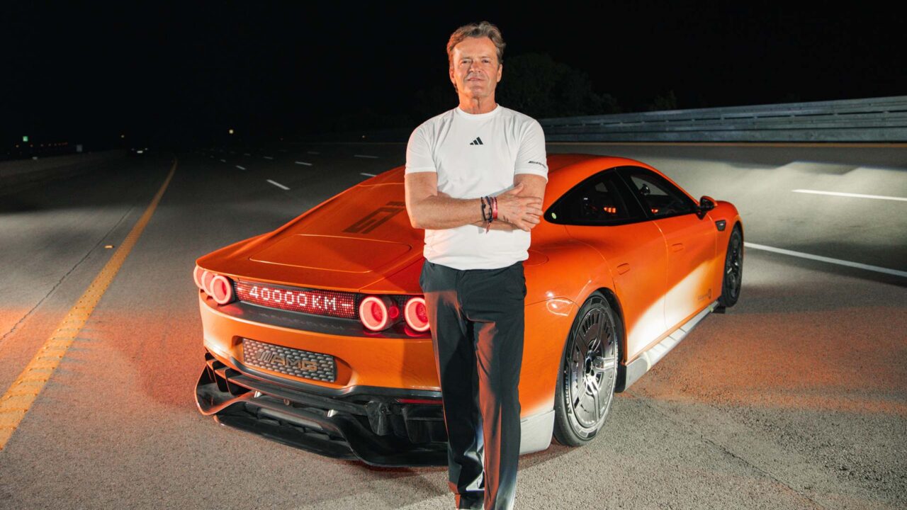Markus Schäfer mit dem AMG GT XX