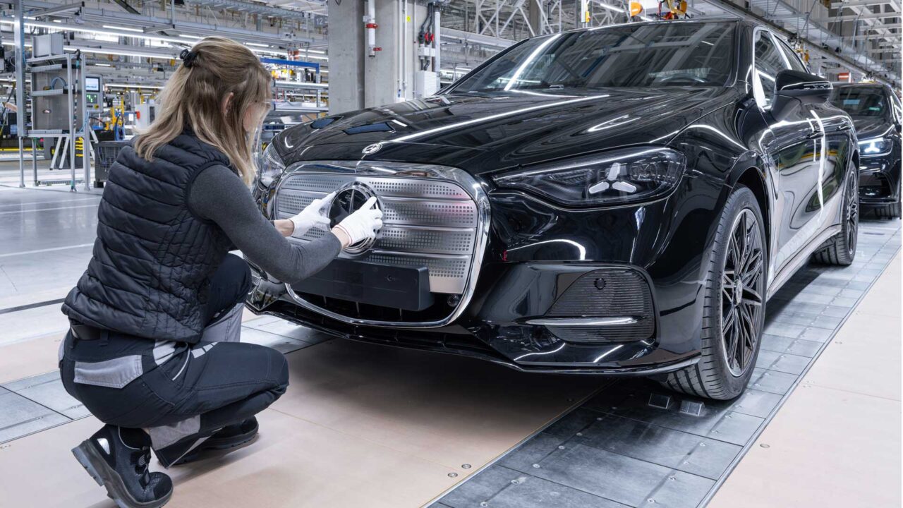 C-Klasse Fertigung bei Mercedes-Benz in Ungarn