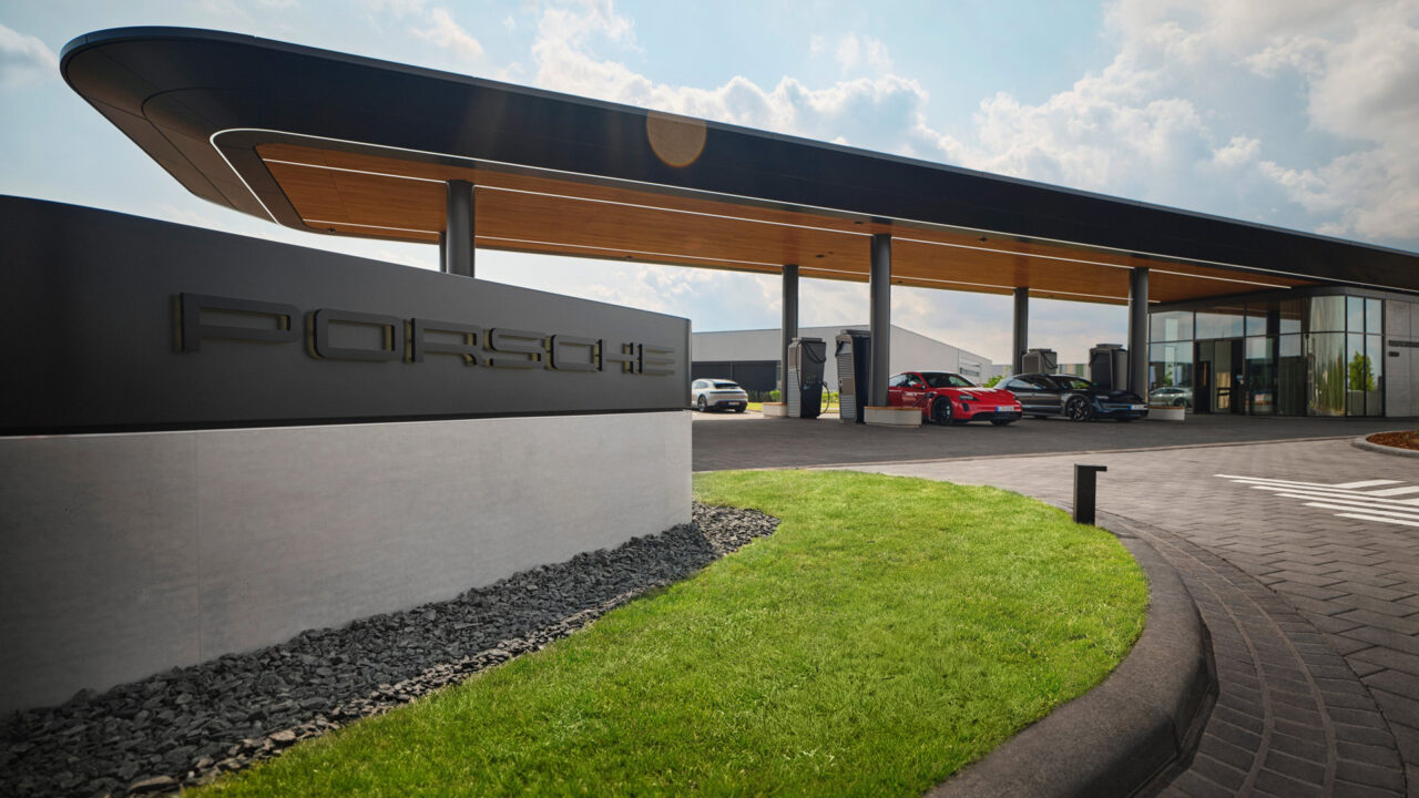 Porsche Bingen Ladelounge