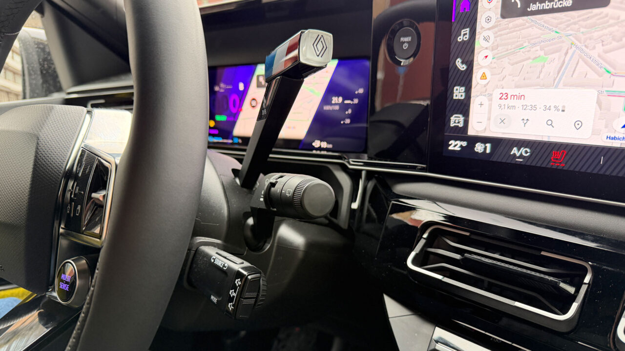 Renault 5 Drei Hebel