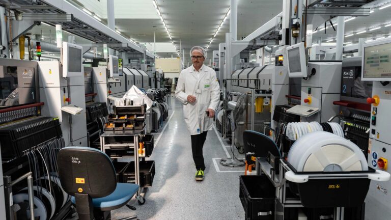 Fertigung von Valeo in Wemding