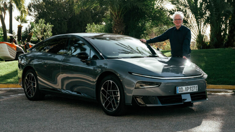 Xpeng P7+ und Dirk Kunde